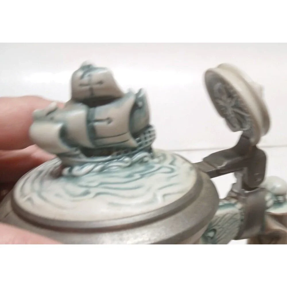 Vintage Avon 1992 Christopher Columbus New World Stein Made in Brazil #88413 - Picture 2 of 15